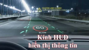 Kính ô tô hiển thị HUD - Công nghệ tương lai gần