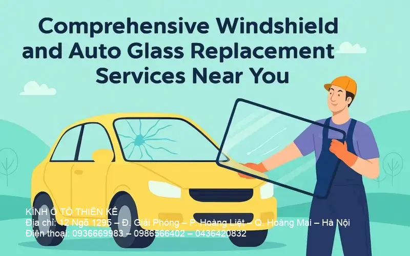 Windshield and auto glass replacement service