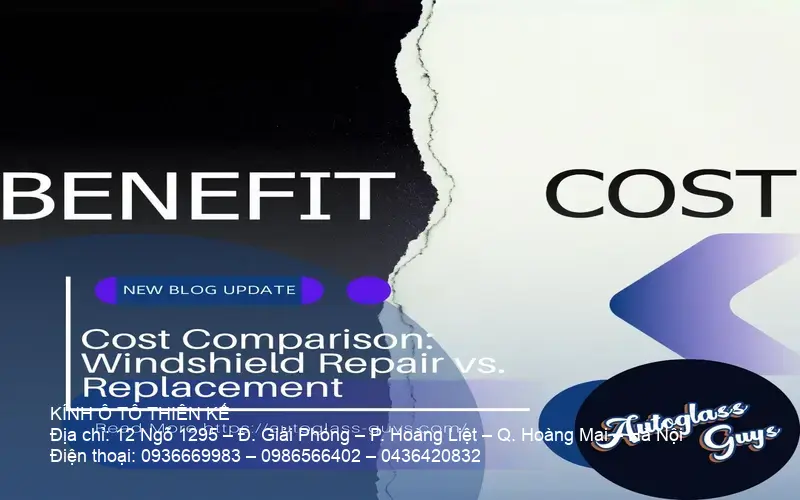 Comparison chart of repair and replacement costs