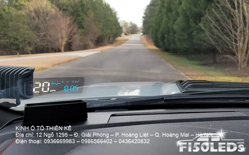 Heads up display in F150