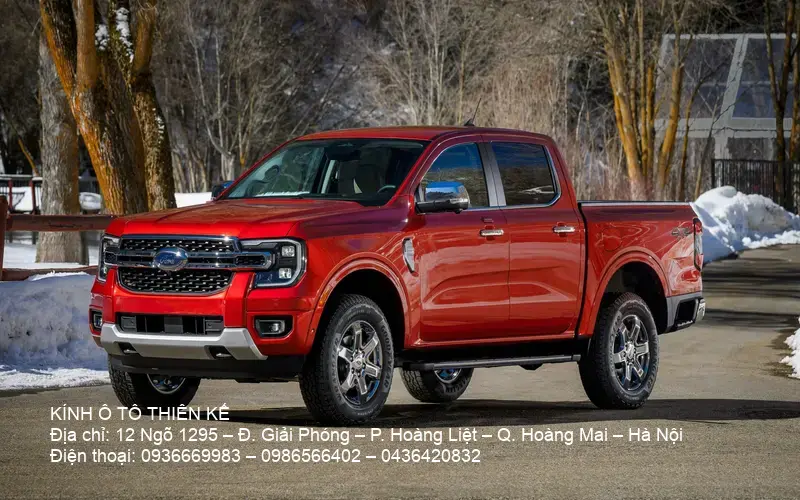 Blue 2024 Ranger front exterior