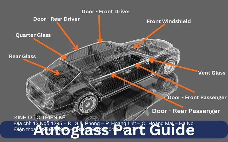 Chăm sóc kính ô tô mùa đông tiết kiệm chi phí thay kính ô tô