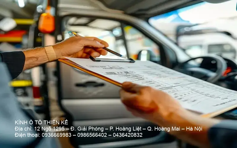 Modern car windshield replacement