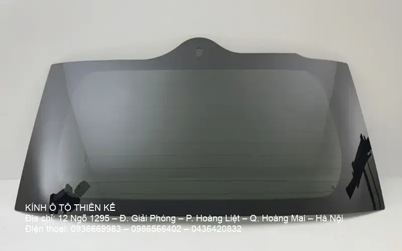 Kính lái Hyundai SantaFe Mobis chính hãng với cấu trúc kính nhiều lớp laminated glass