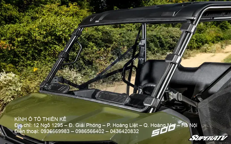 Kính chắn gió Ford Ranger 2026 full vented nâng cao tầm nhìn và thông gió