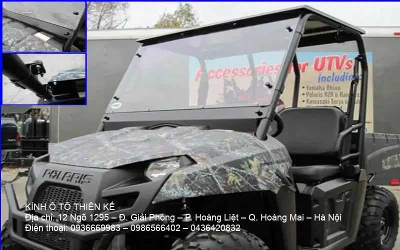 Kính chắn gió Ford Ranger cabin đôi 2026 lắp đặt chính hãng